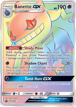 Banette-GX #174, Secret