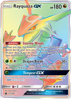 Rayquaza-GX #177, Secret