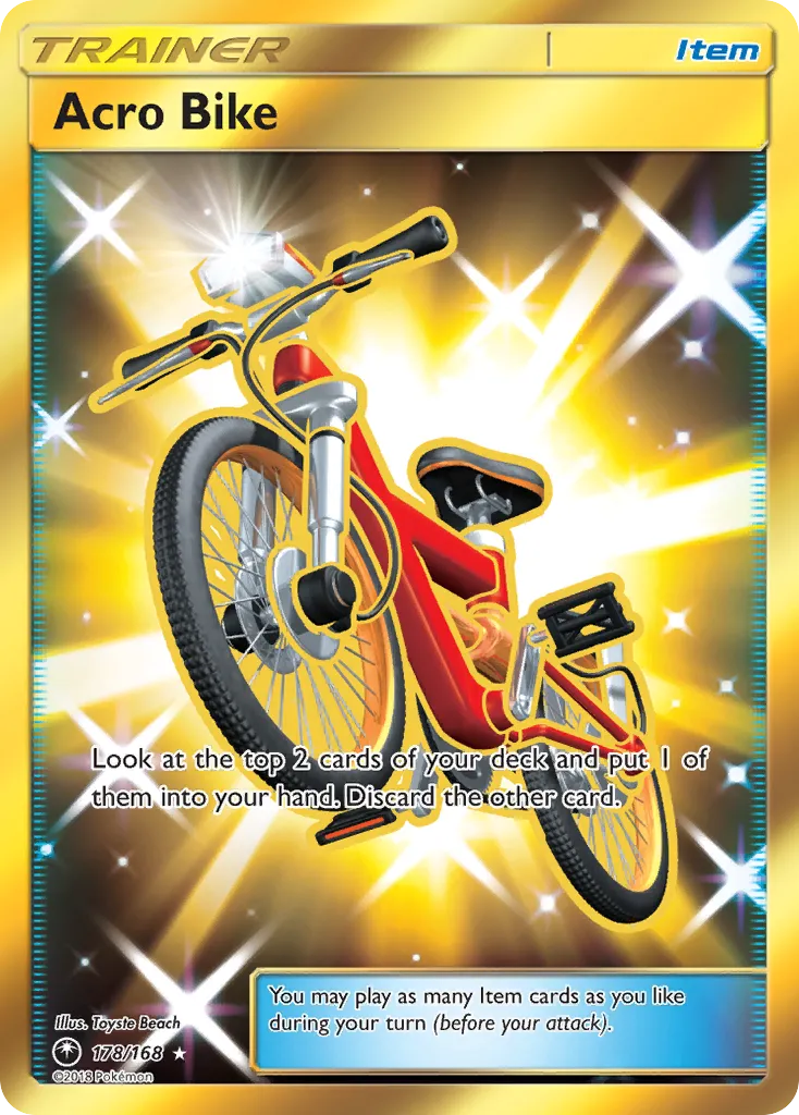 Acro Bike #178, Celestial Storm Secret