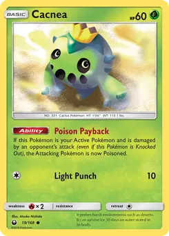 Cacnea #19, Reverse Foil