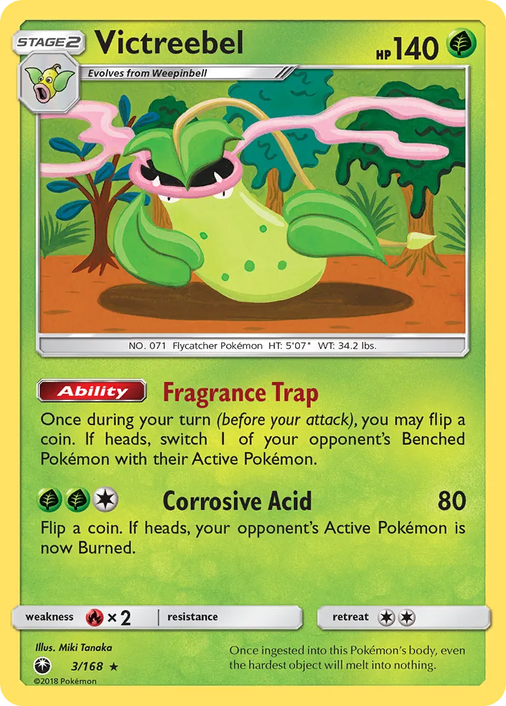Victreebel #3, Celestial Storm
