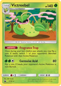 Victreebel #3, Reverse Foil