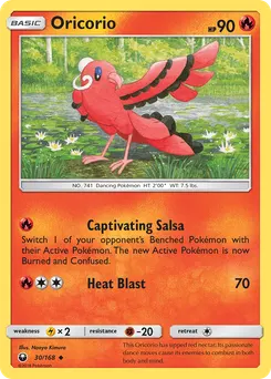 Oricorio #30, Reverse Foil