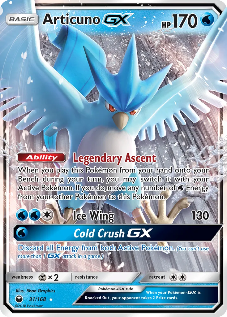 Articuno-GX #31, Celestial Storm