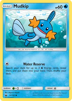 Mudkip #32, Reverse Foil