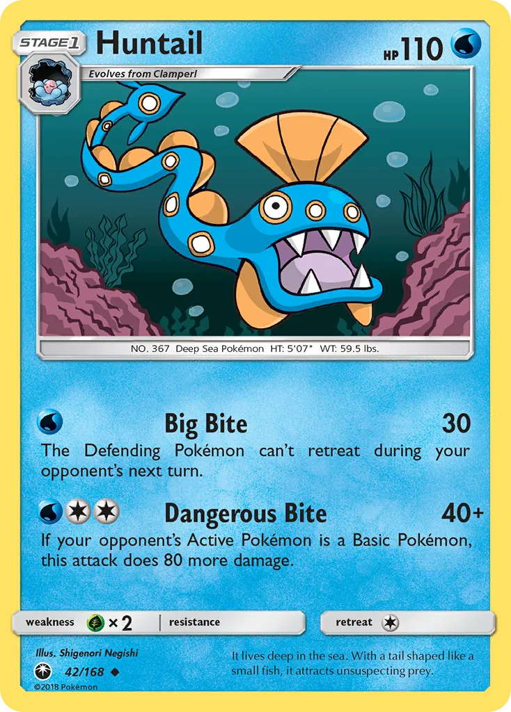 Huntail #42, Celestial Storm Reverse Foil
