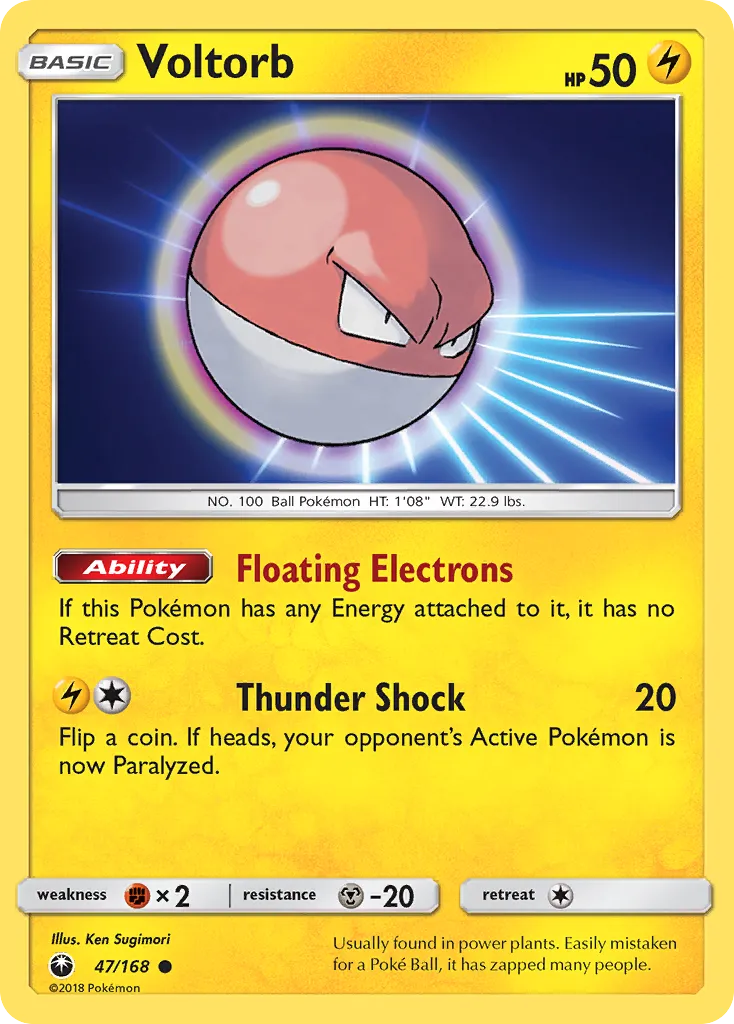 Voltorb #47, Celestial Storm