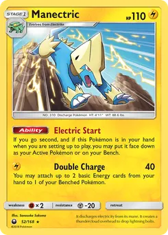 Manectric #52, Celestial Storm
