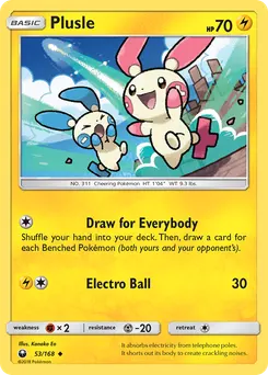 Plusle #53, Reverse Foil