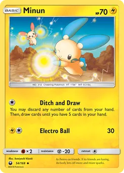Minun #54, Celestial Storm