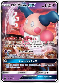 Mr. Mime-GX #56, Standard