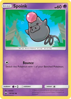 Spoink #59, Celestial Storm