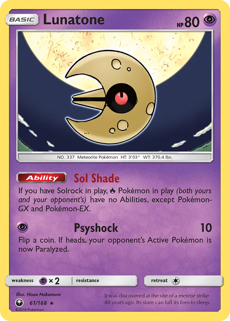 Lunatone #61, Celestial Storm