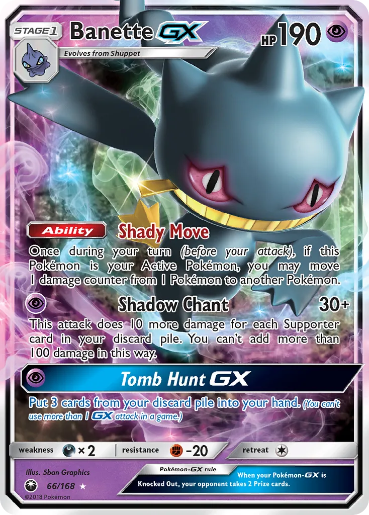 Banette-GX #66, Celestial Storm