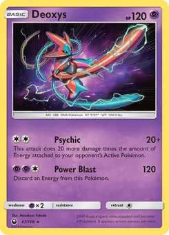 Deoxys #67, Reverse Foil