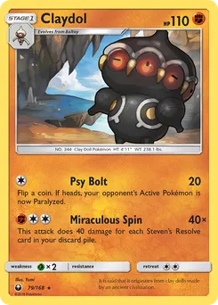 Claydol #79, Celestial Storm
