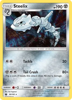 Steelix #89, Celestial Storm