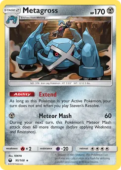 Metagross #95, Pokemon League