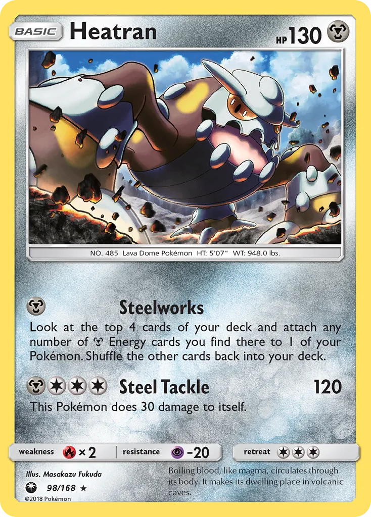 Heatran #98, Celestial Storm