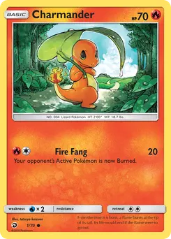 Charmander #1, Reverse Foil