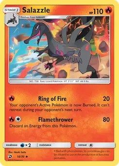 Salazzle #14, Dragon Majesty