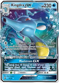 Kingdra-GX #18, Standard