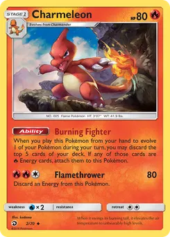 Charmeleon #2, Reverse Foil