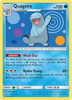 Quagsire #26, Dragon Majesty