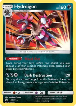 Hydreigon #33, Standard