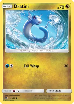 Dratini #35, Reverse Foil