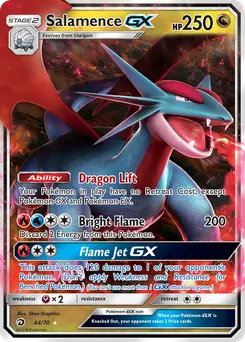 Salamence-GX #44, Standard