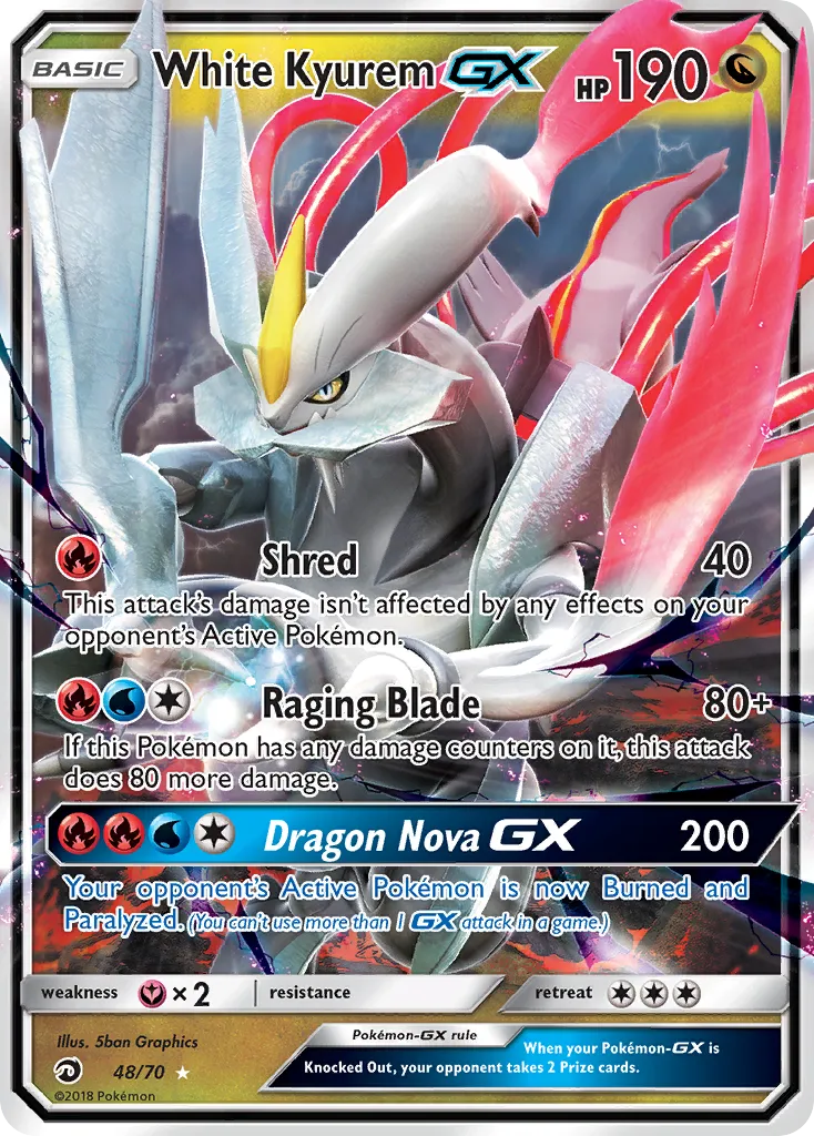 White Kyurem-GX #48, Dragon Majesty
