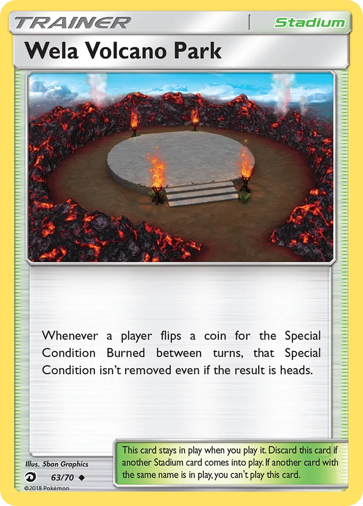 Wela Volcano Park #63, Dragon Majesty Reverse Foil