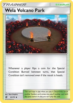 Wela Volcano Park #63, Reverse Foil