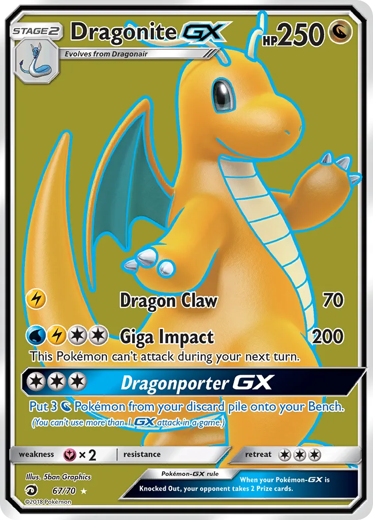 Dragonite-GX #67, Dragon Majesty