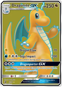 Dragonite-GX #67, Standard
