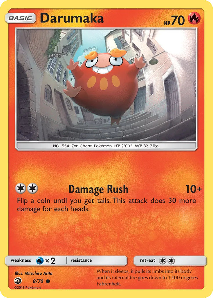 Darumaka #8, Dragon Majesty Reverse Foil