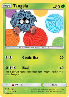 Tangela #1, Reverse Foil