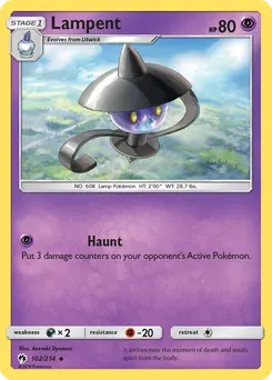Lampent #102, Lost Thunder
