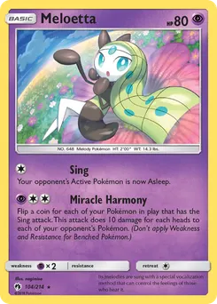 Meloetta #104, Lost Thunder