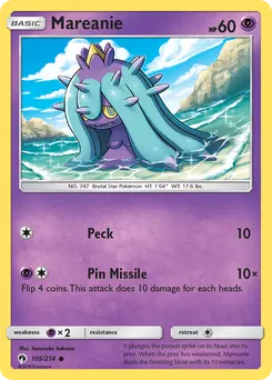 Mareanie #105, Lost Thunder