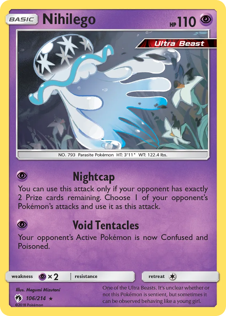 Nihilego #106, Lost Thunder