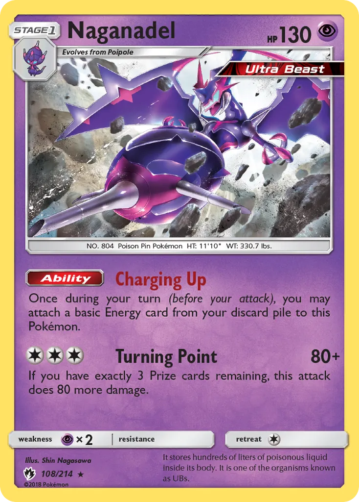Naganadel #108, Lost Thunder