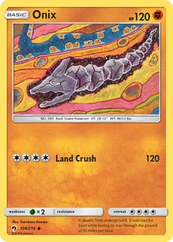 Onix #109, Lost Thunder