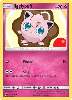 Jigglypuff #133, Lost Thunder