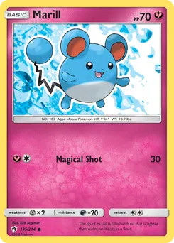 Marill #135, Lost Thunder