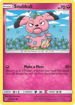 Snubbull #137, Lost Thunder
