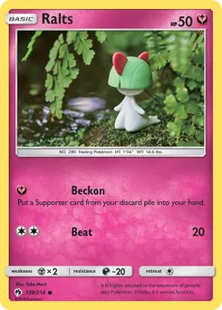 Ralts #139, Lost Thunder