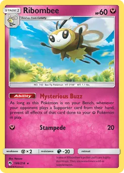 Ribombee #146, Lost Thunder