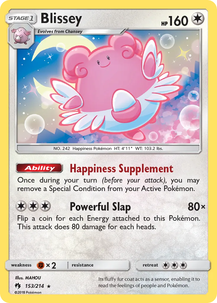 Blissey #153, Lost Thunder
